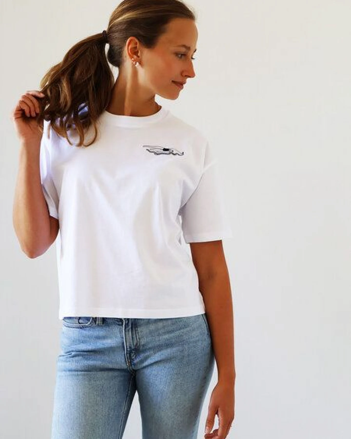 Kultgut Artdesign - Shirt 100% Biobaumwolle - Boxiform- /Maison de corps – Ansicht 2