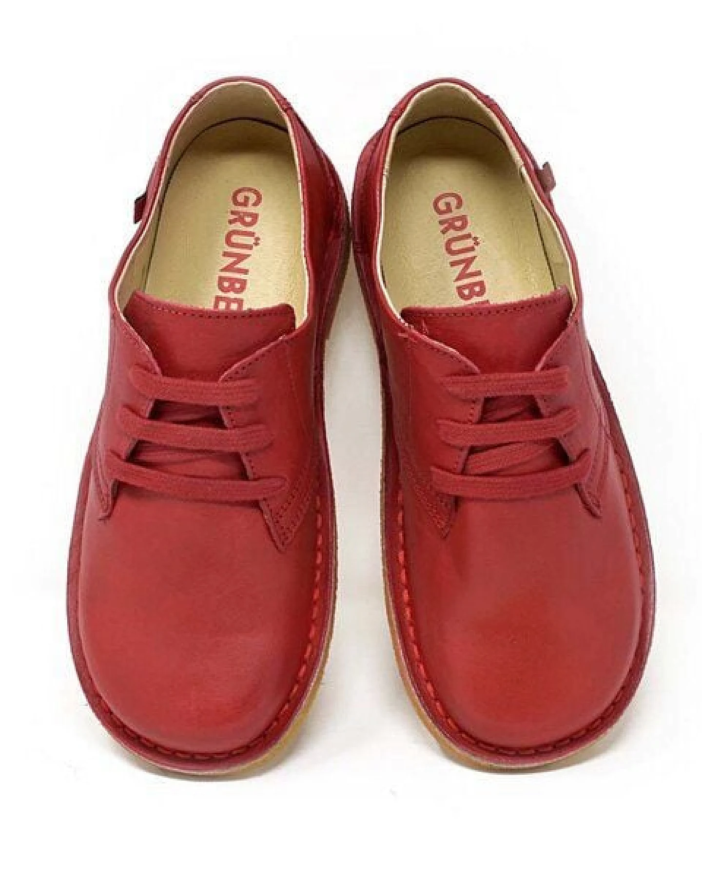 Grünbein Shoes Halbschuh Ella II Naturform rot – Ansicht 2