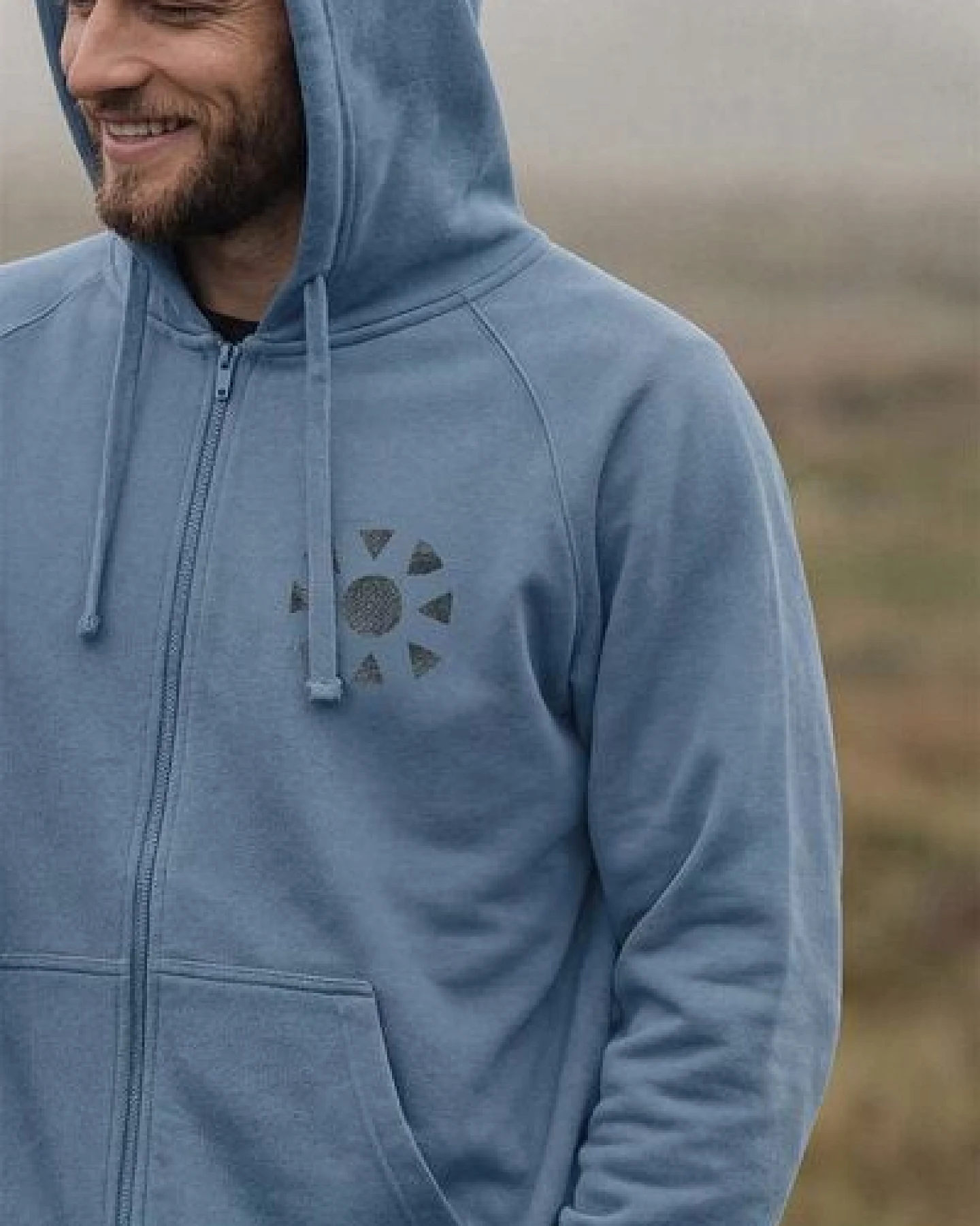 KOKOworld Kapuzenjacke Goa-Zip-Unisex – Ansicht 3
