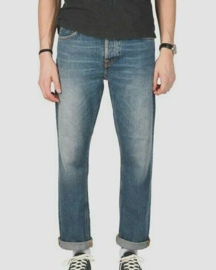 Nudie Jeans Sleepy Sixten Celestial Orange