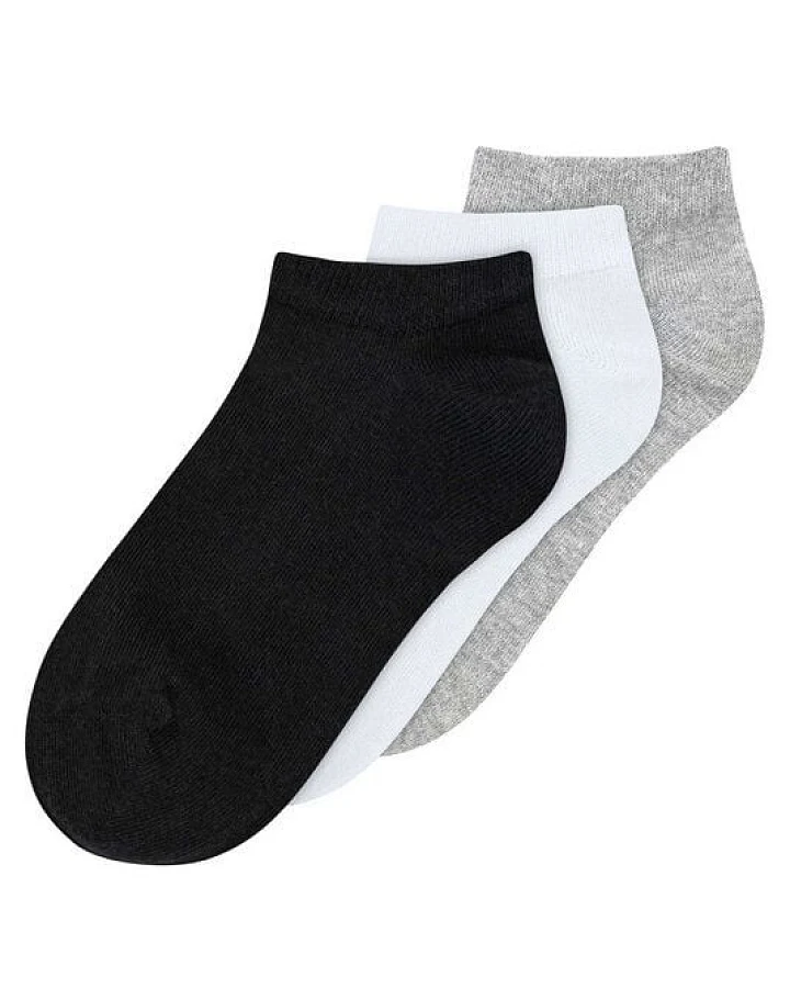 MELA Sneaker Socken 3er-Pack aus Biobaumwoll-Mix
