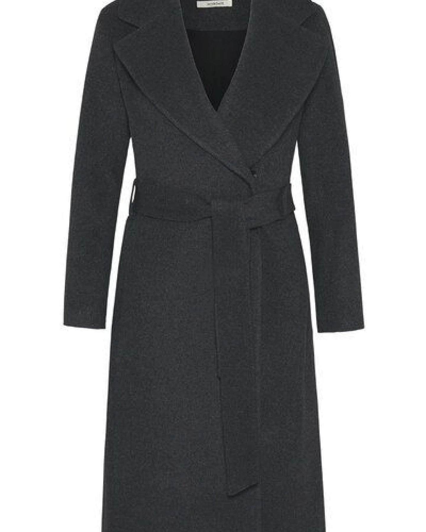 Wunderwerk Damen Mantel aus Schurwolle "Belted coat merino flannel" – Ansicht 2