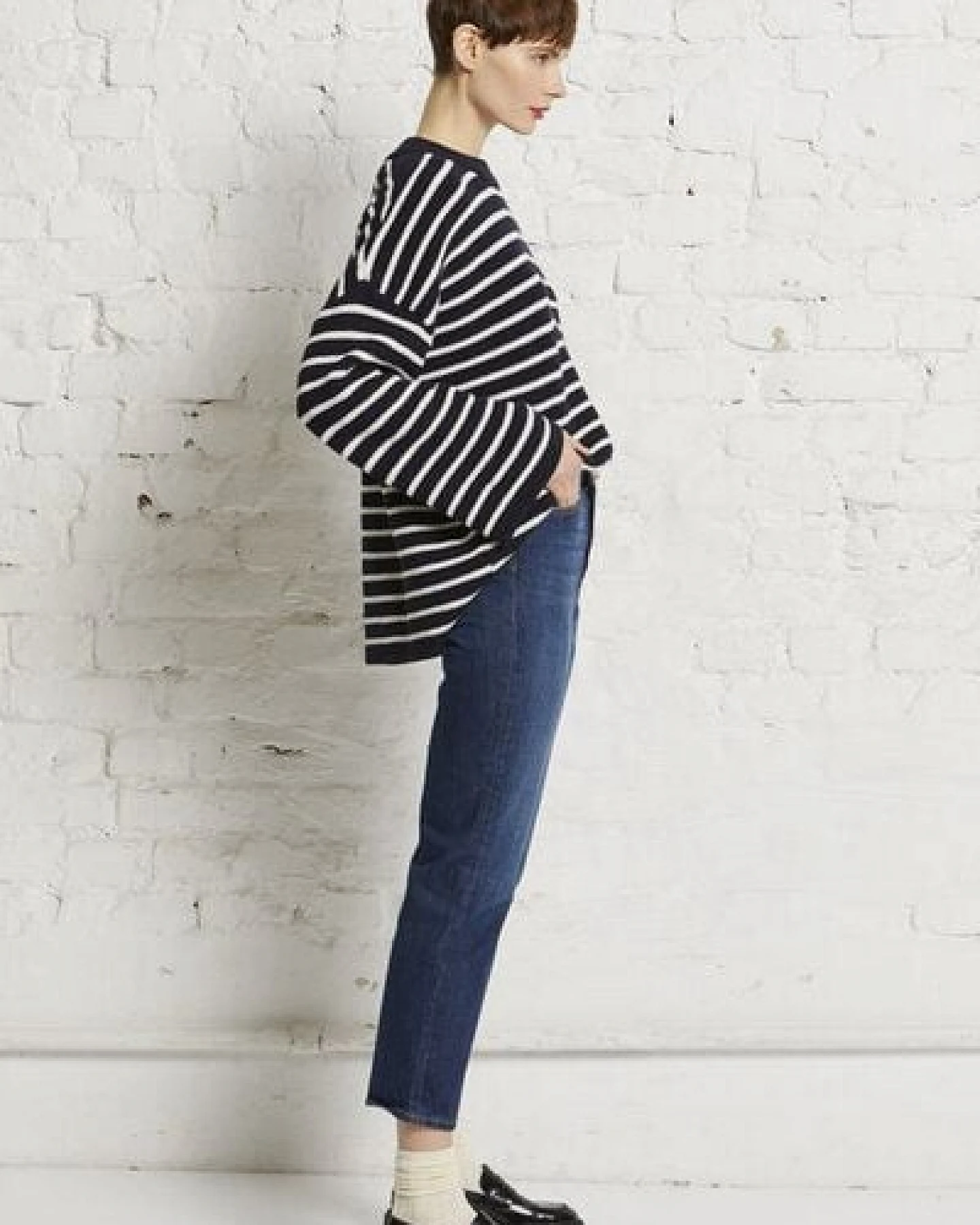Wunderwerk Oversize crewknit stripes – Ansicht 2