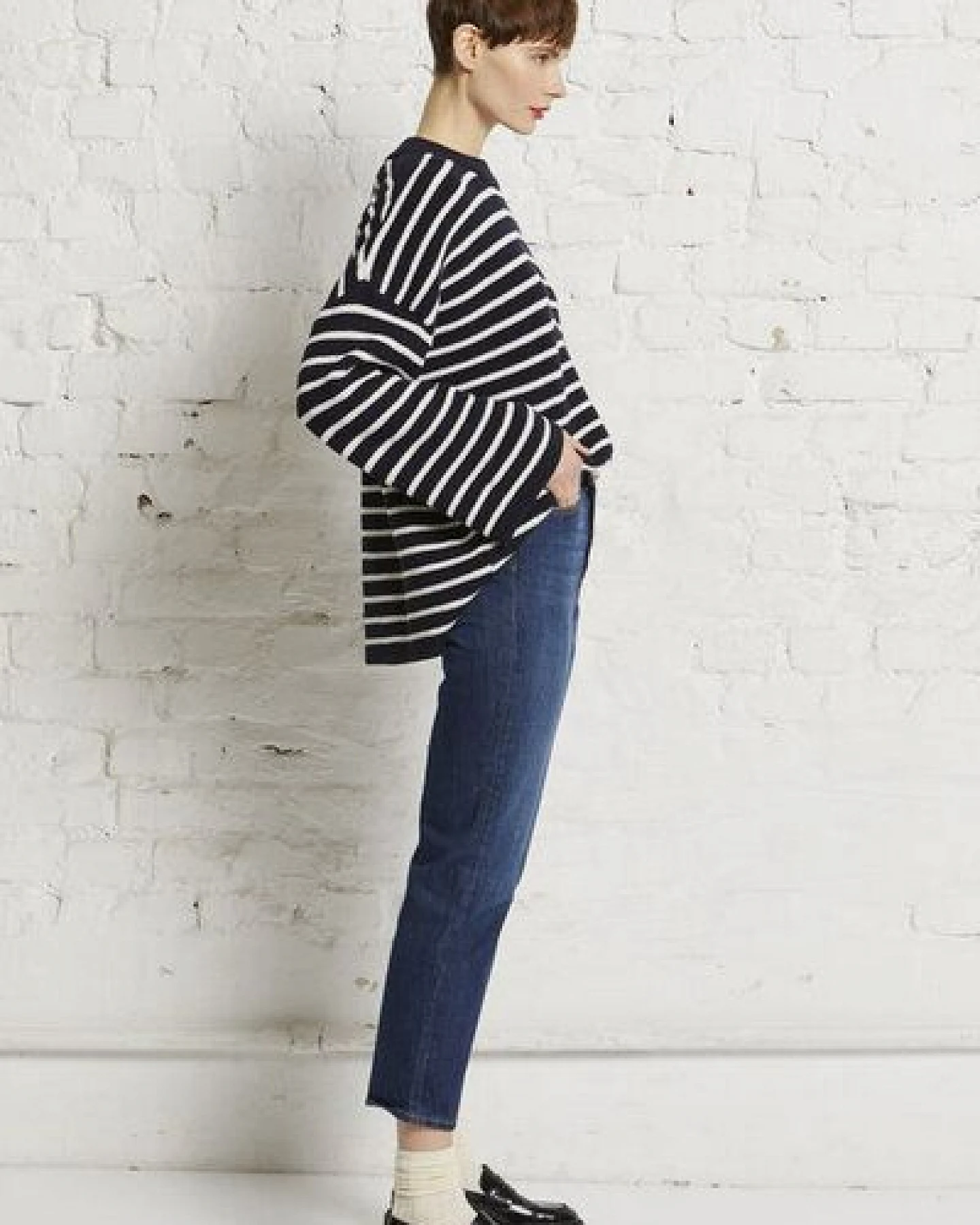 Wunderwerk Oversize crewknit stripes – Ansicht 2