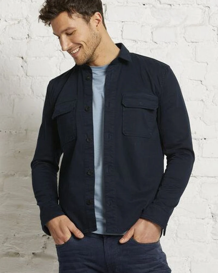 Wunderwerk Herren Shirt Jacke aus Bio-Baumwolle "Utility shirt jacket male"