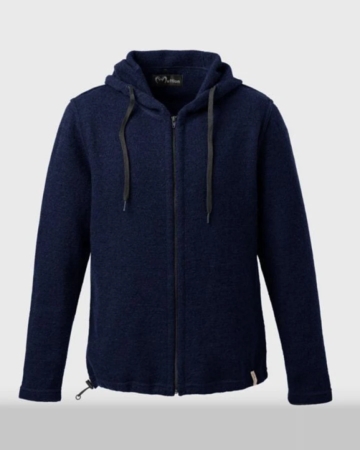 Mufflon Kian - S 07 marine (Jacke mit Kapuze für Männer)
