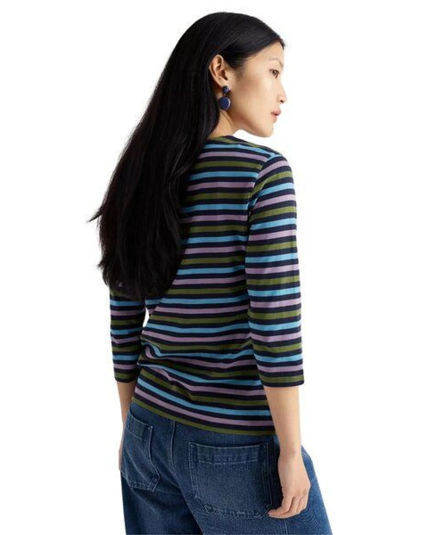 Seasalt Cornwall 3/4 Langarmshirt - Sailor Top – Ansicht 4