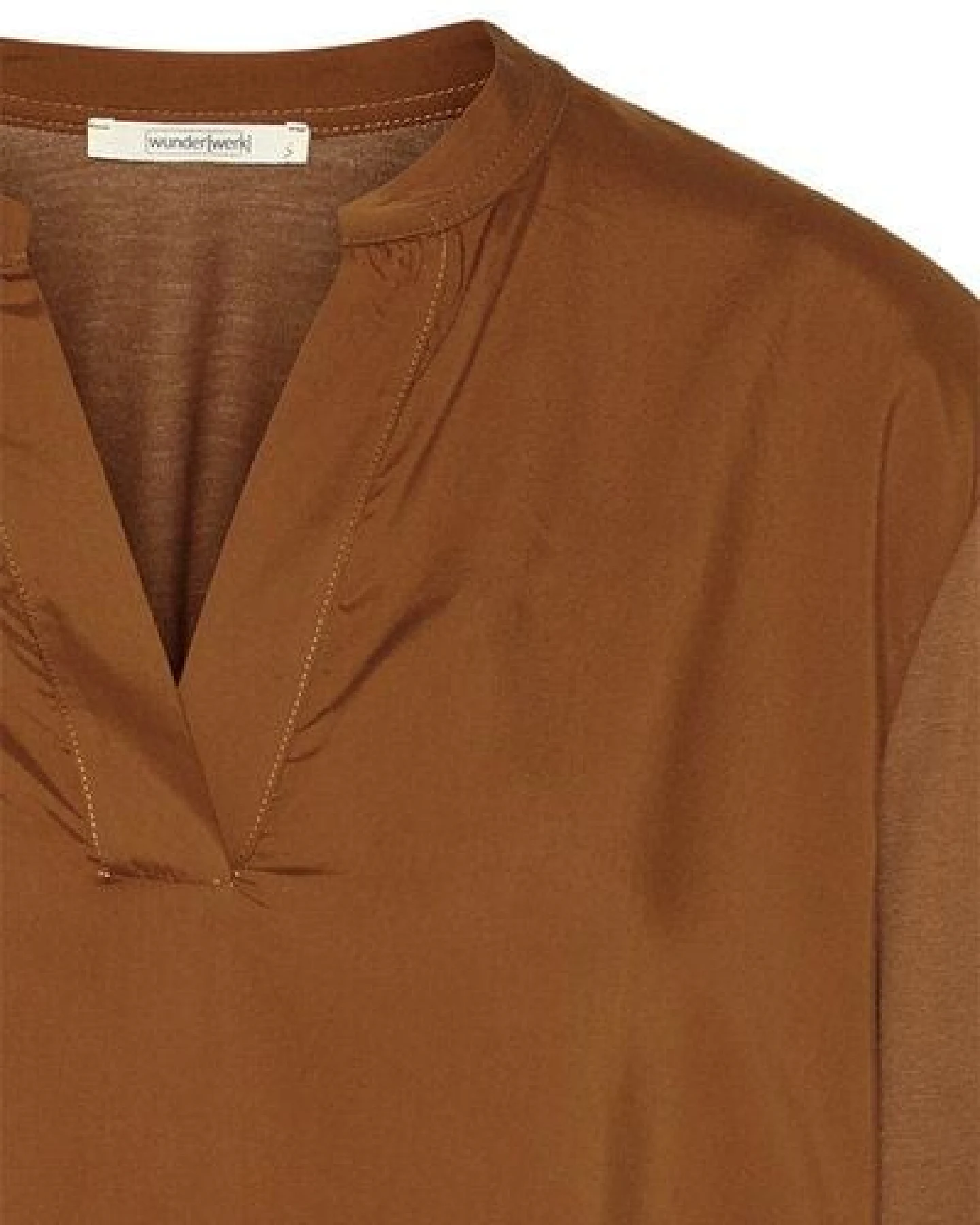 Wunderwerk Damen Bluse "Henley blouse TENCELmix" – Ansicht 4