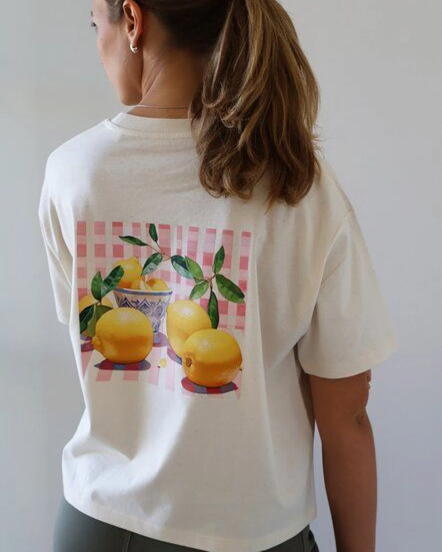 Kultgut Artdesign - Shirt 100% Biobaumwolle - Boxiform- /Limon Lunario – Ansicht 3
