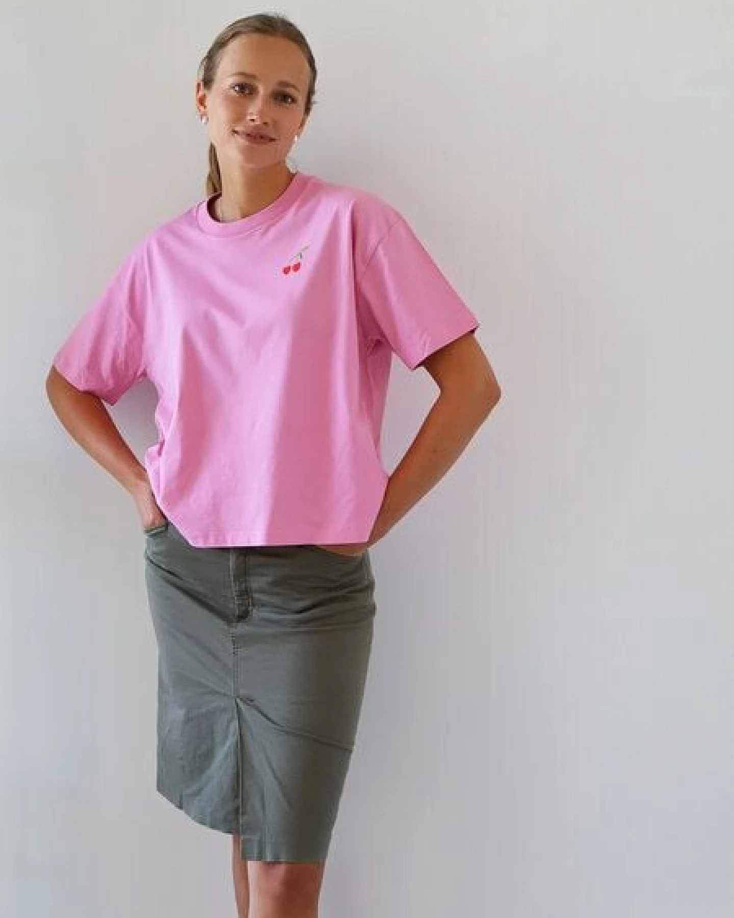 Kultgut Artdesign - Shirt 100% Biobaumwolle - Boxiform- /Ciao – Ansicht 2