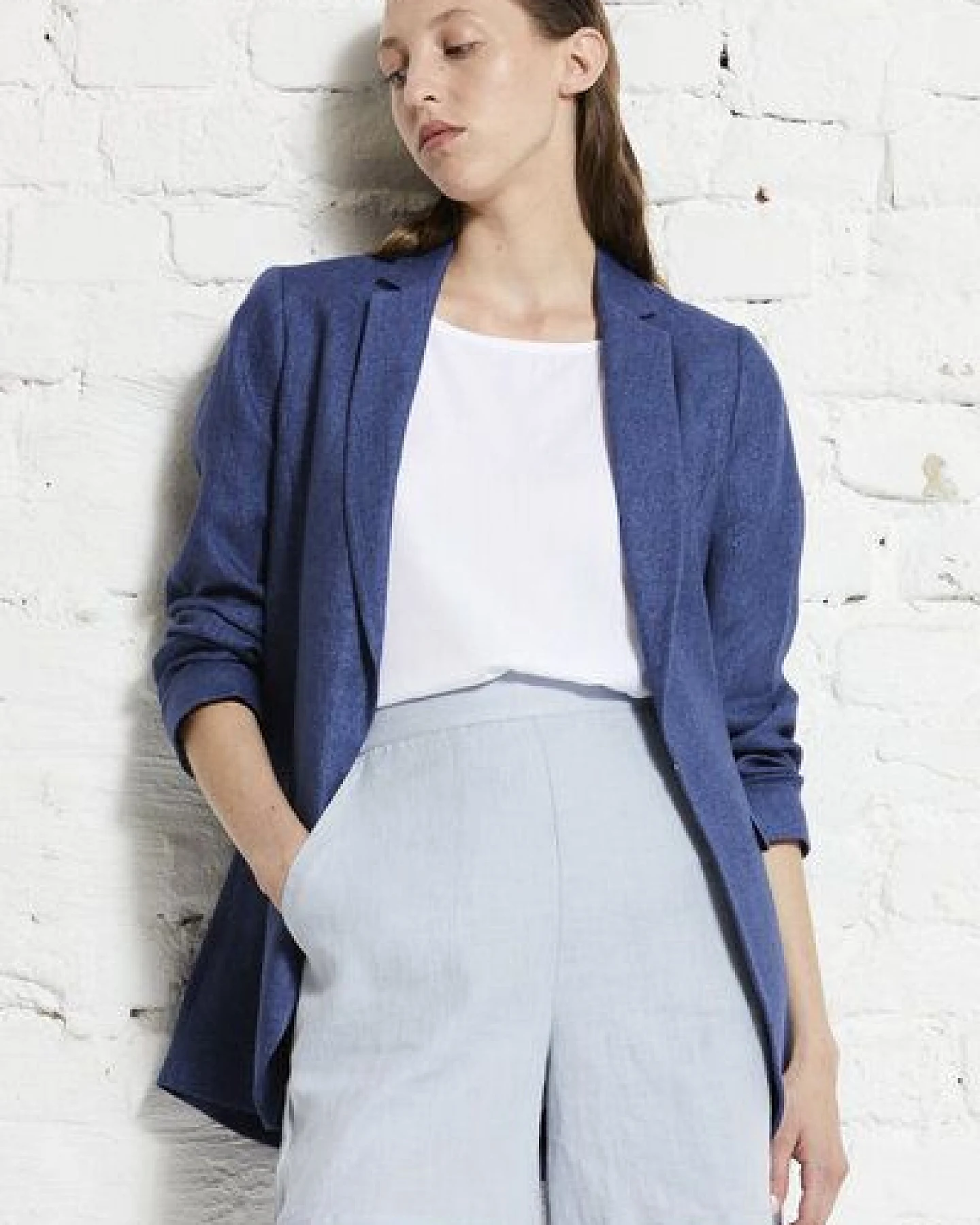 Wunderwerk Damen Blazer aus Leinen "Blazer linen" – Ansicht 2