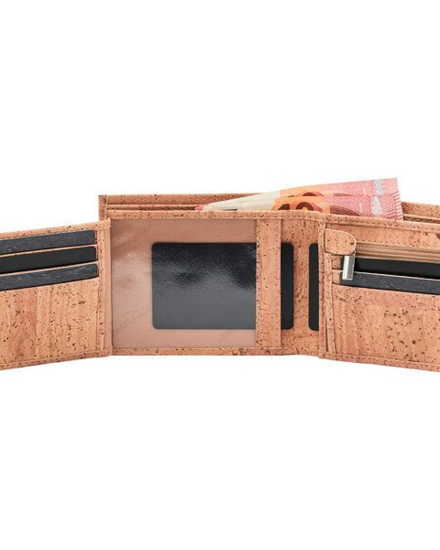 Simaru Leroy – Kork-Brieftasche mit 10 Kartenfächern – Ansicht 3