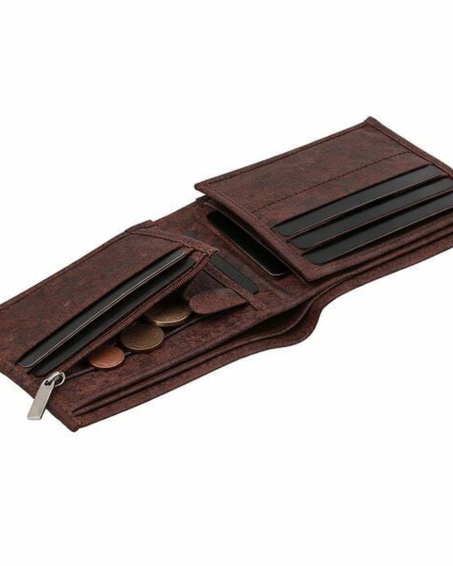 Simaru Leroy – Kork-Brieftasche mit 10 Kartenfächern – Ansicht 4