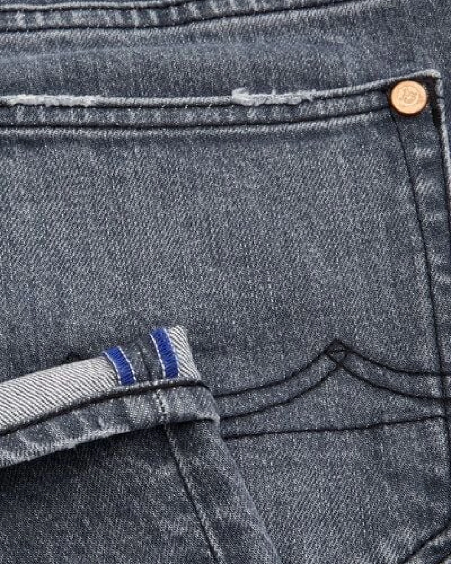 Kings Of Indigo Slim-Fit Jeans aus Recycling und Bio Baumwolle - John - Carson Flintstone – Ansicht 4