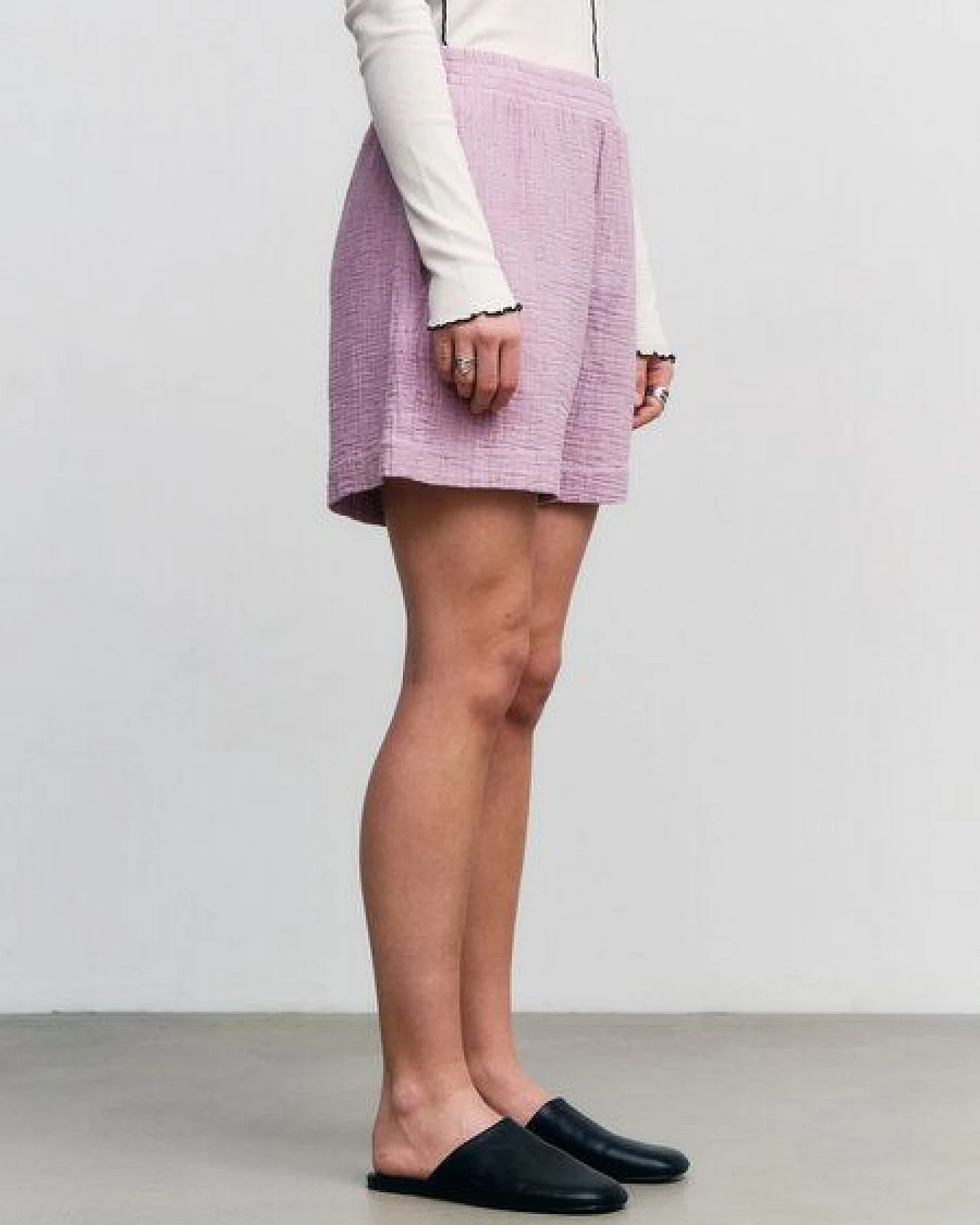 Rotholz Damen Shorts - aus Bio-Baumwolle – Ansicht 4
