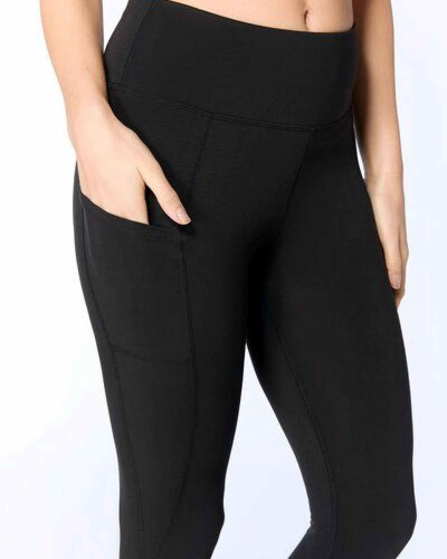 True North Damen Sport Leggings aus TENCEL Modal mit Taschen – nachhaltige Yoga & Fitness Leggings T1306 – Ansicht 4