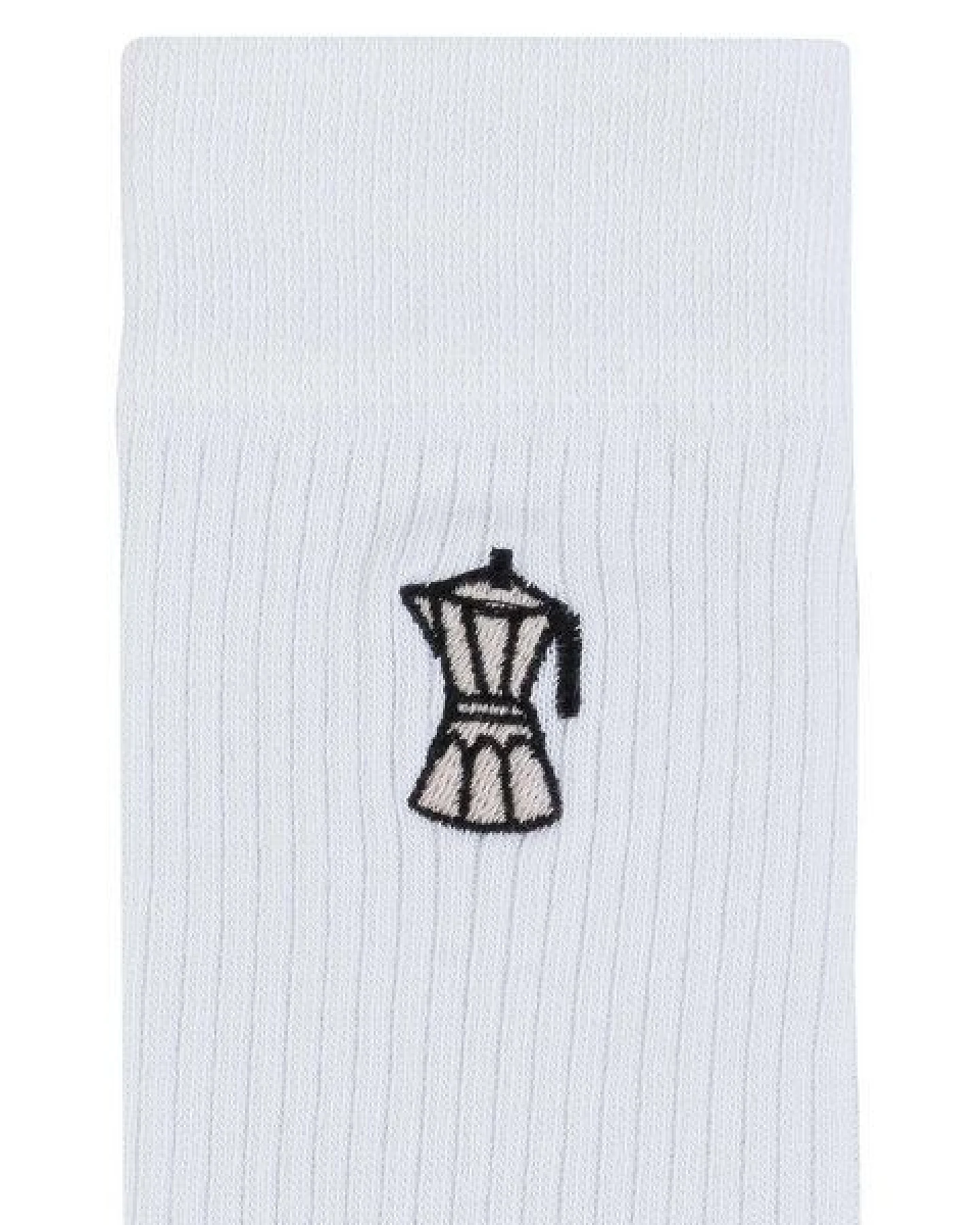 MELA Gerippte Socken Kaffee aus Biobaumwoll-Mix – Ansicht 2