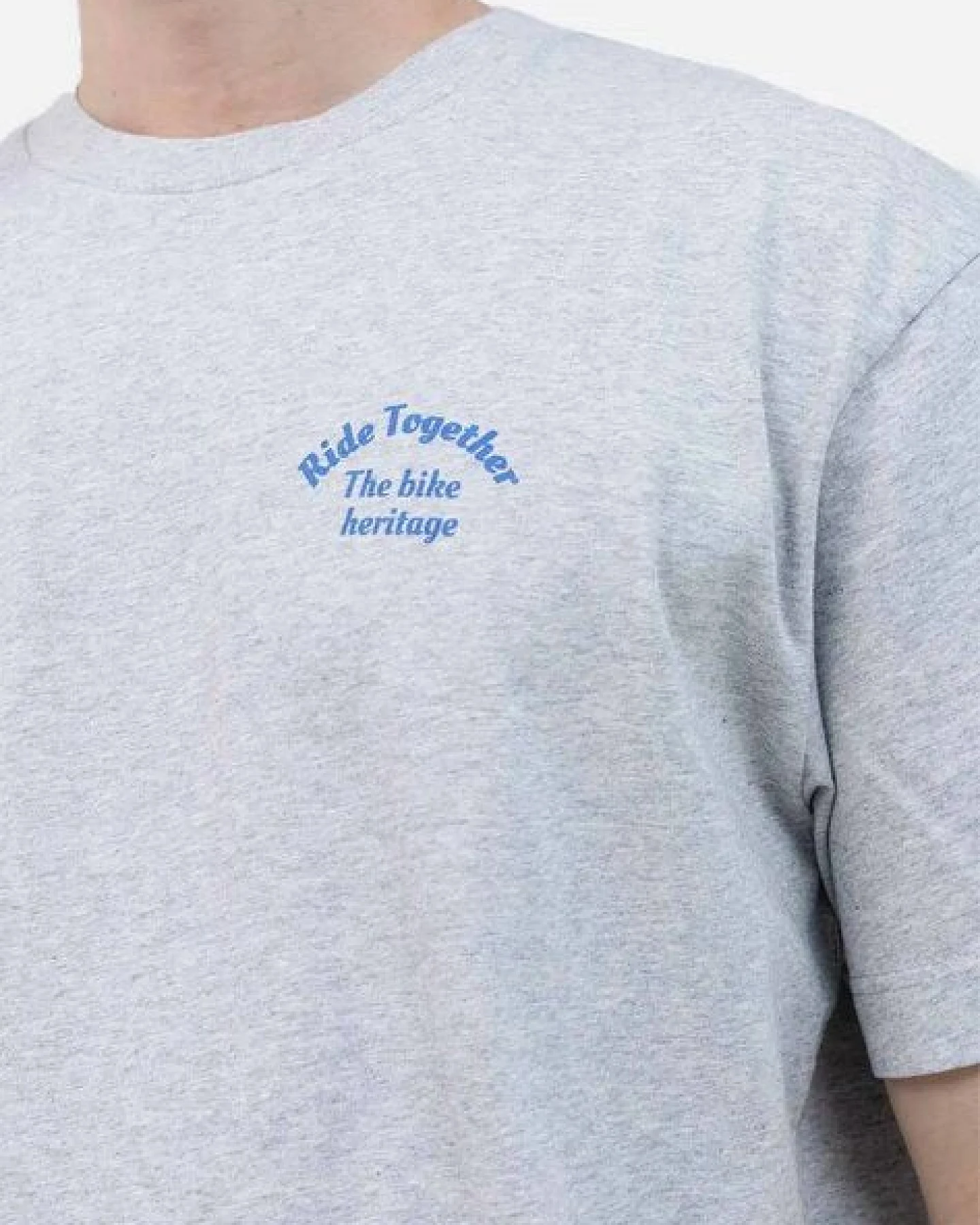 Olow Ride Together Oversize Tee mit Fahrrad Motiv – Ansicht 3