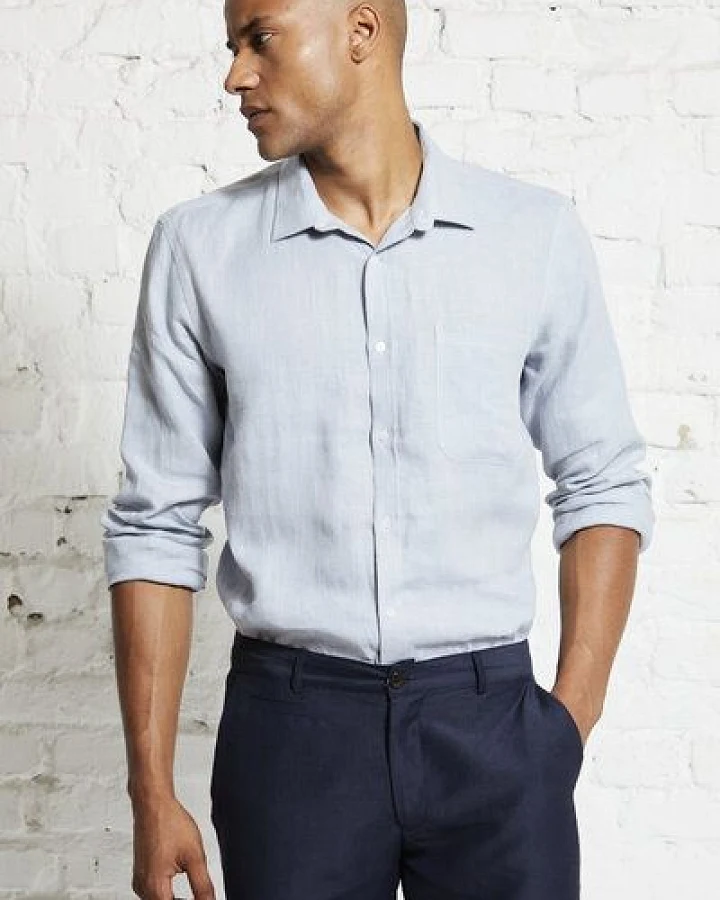 Wunderwerk Metro shirt linen male