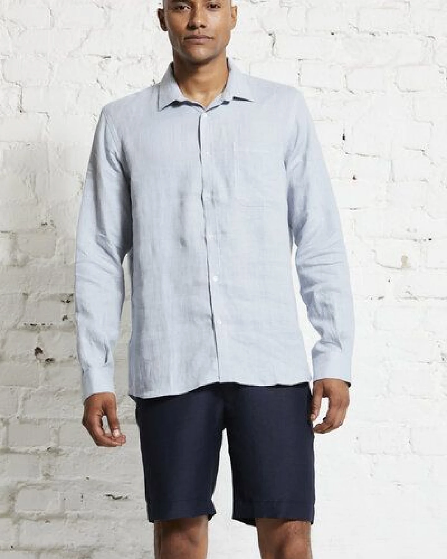 Wunderwerk Metro shirt linen male – Ansicht 2