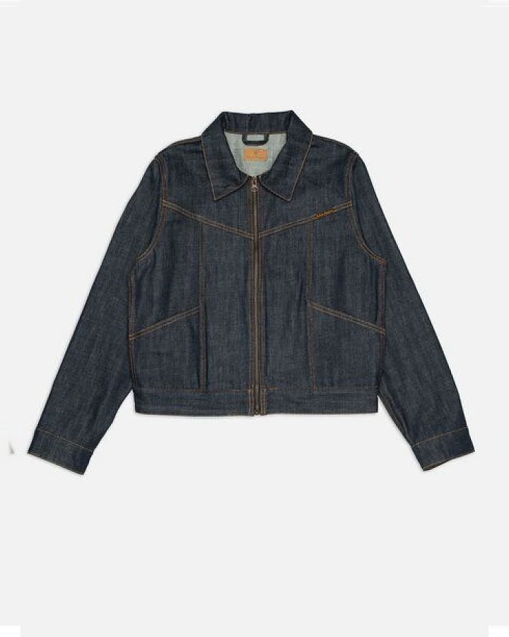 Nudie Jeans Damen Jeansjacke aus Bio-Baumwolle "Britta"