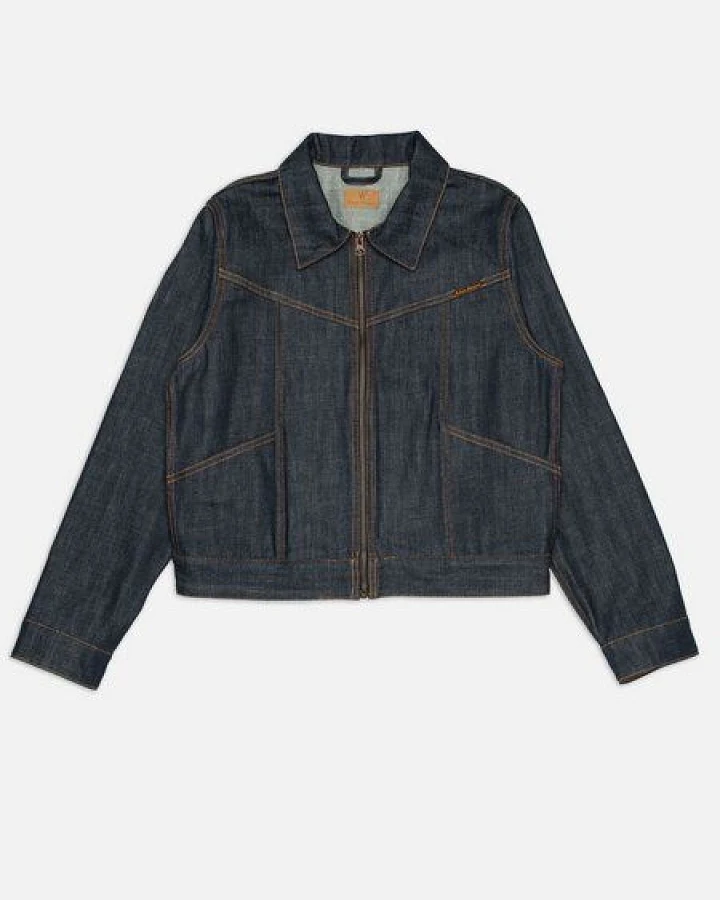 Nudie Jeans Damen Jeansjacke aus Bio-Baumwolle "Britta"