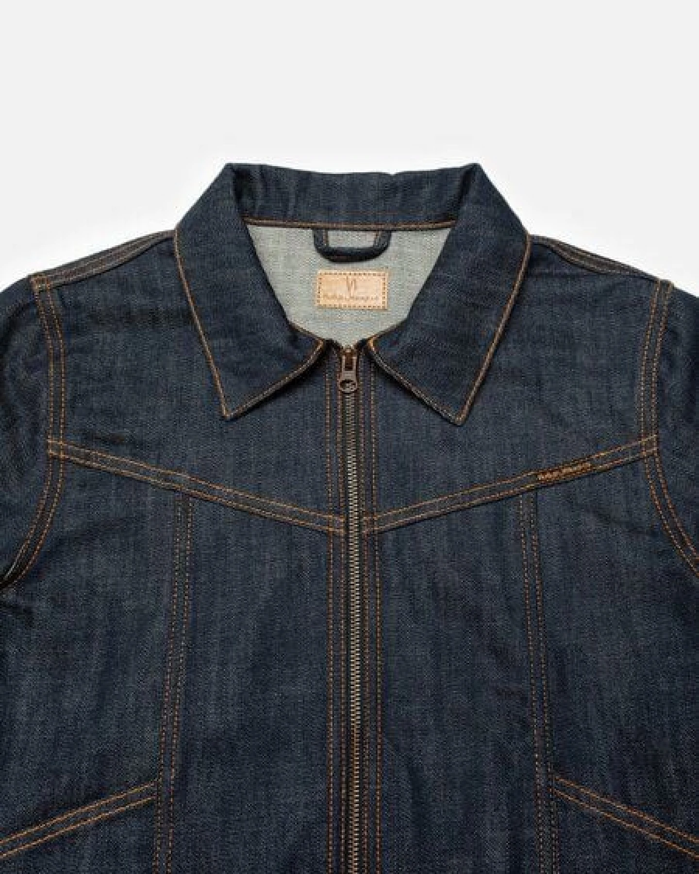 Nudie Jeans Damen Jeansjacke aus Bio-Baumwolle "Britta" – Ansicht 3