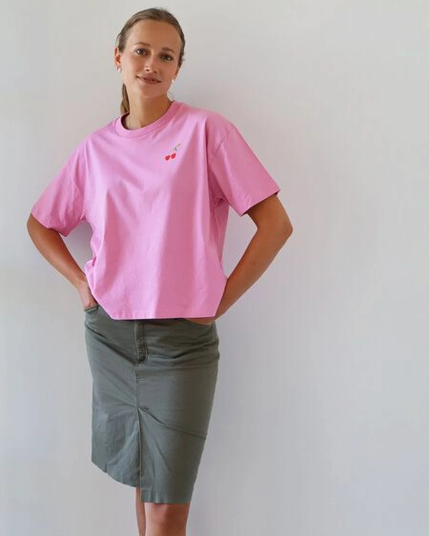 Kultgut Artdesign - Shirt 100% Biobaumwolle - Boxiform- /Ciao – Ansicht 3