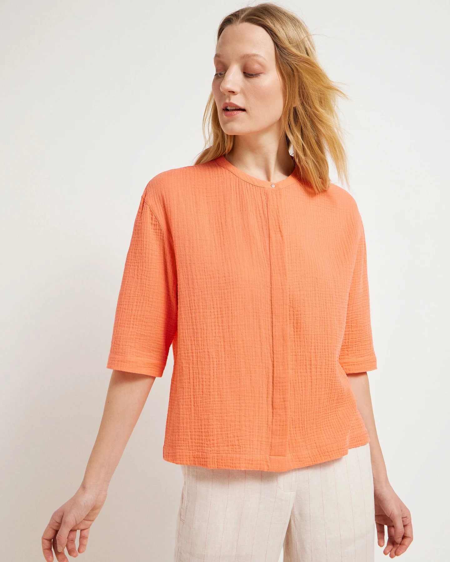 Bluse mit Struktur – Ansicht 2