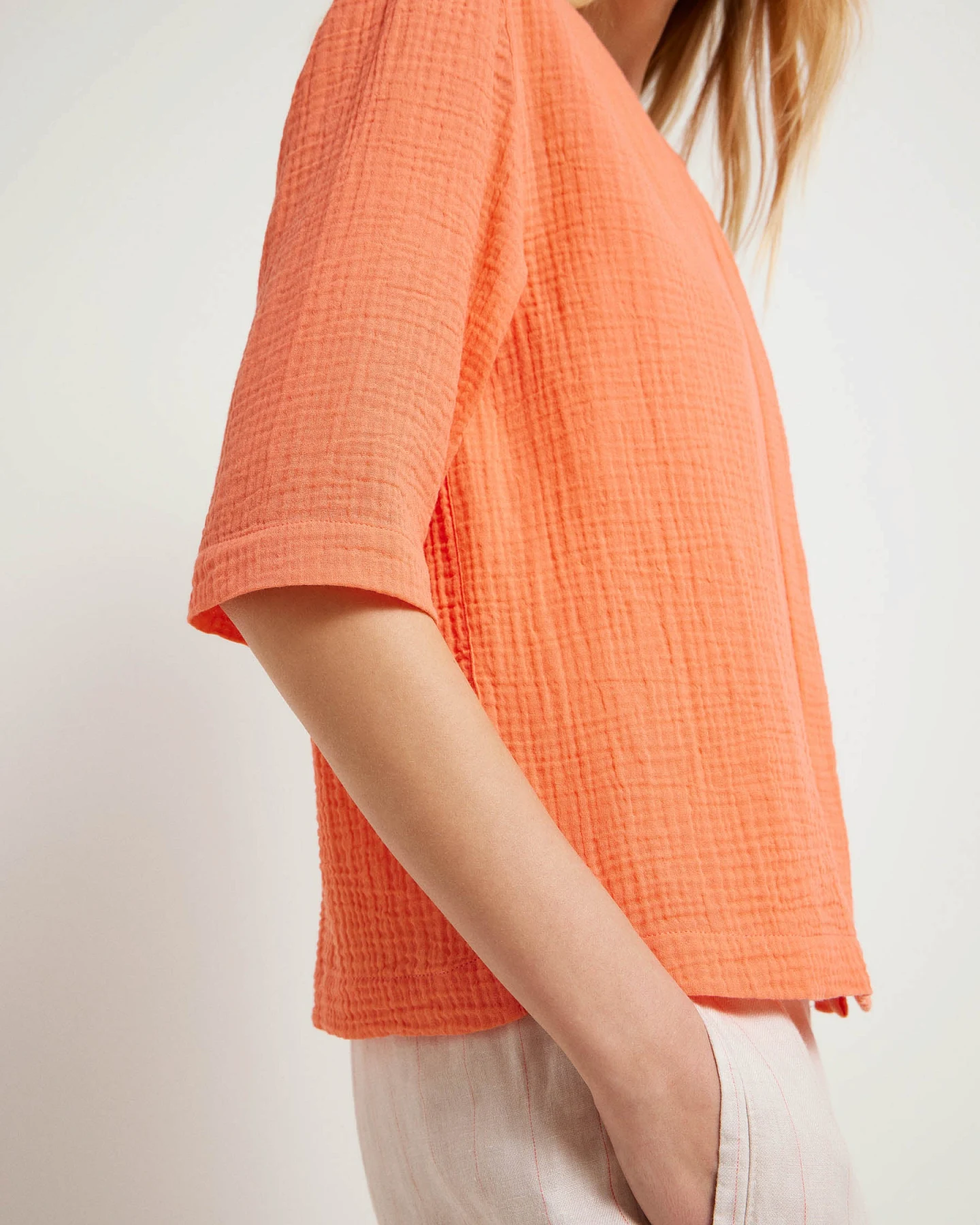 Bluse mit Struktur – Ansicht 5