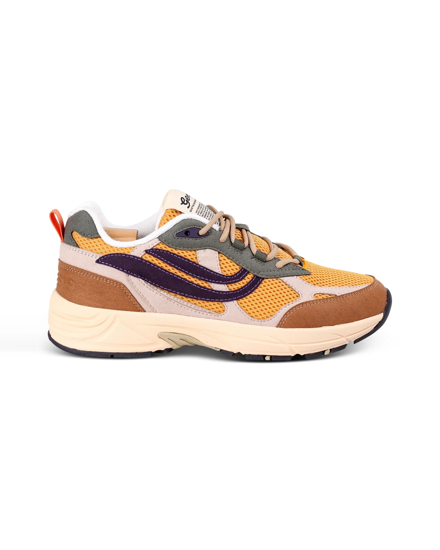 Sneaker G-Eco`99 Winter Flowers Brown/Rose/Purple – Ansicht 4