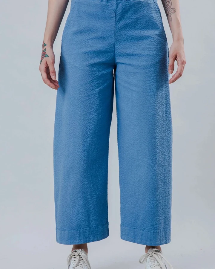 Hose Seersucker Oversize Picnic