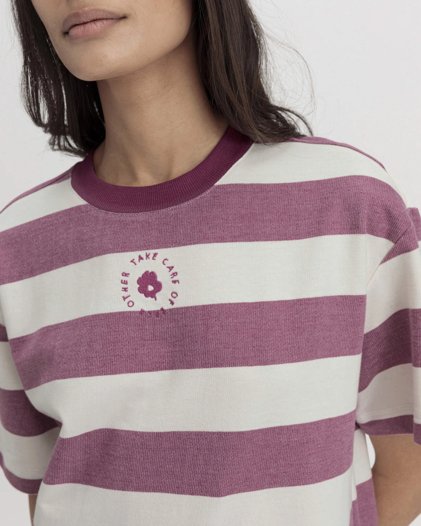 hessnatur Damen Loungedress Relaxed aus Bio-Baumwolle mit Kapok - natur - Größe 38 – Ansicht 2