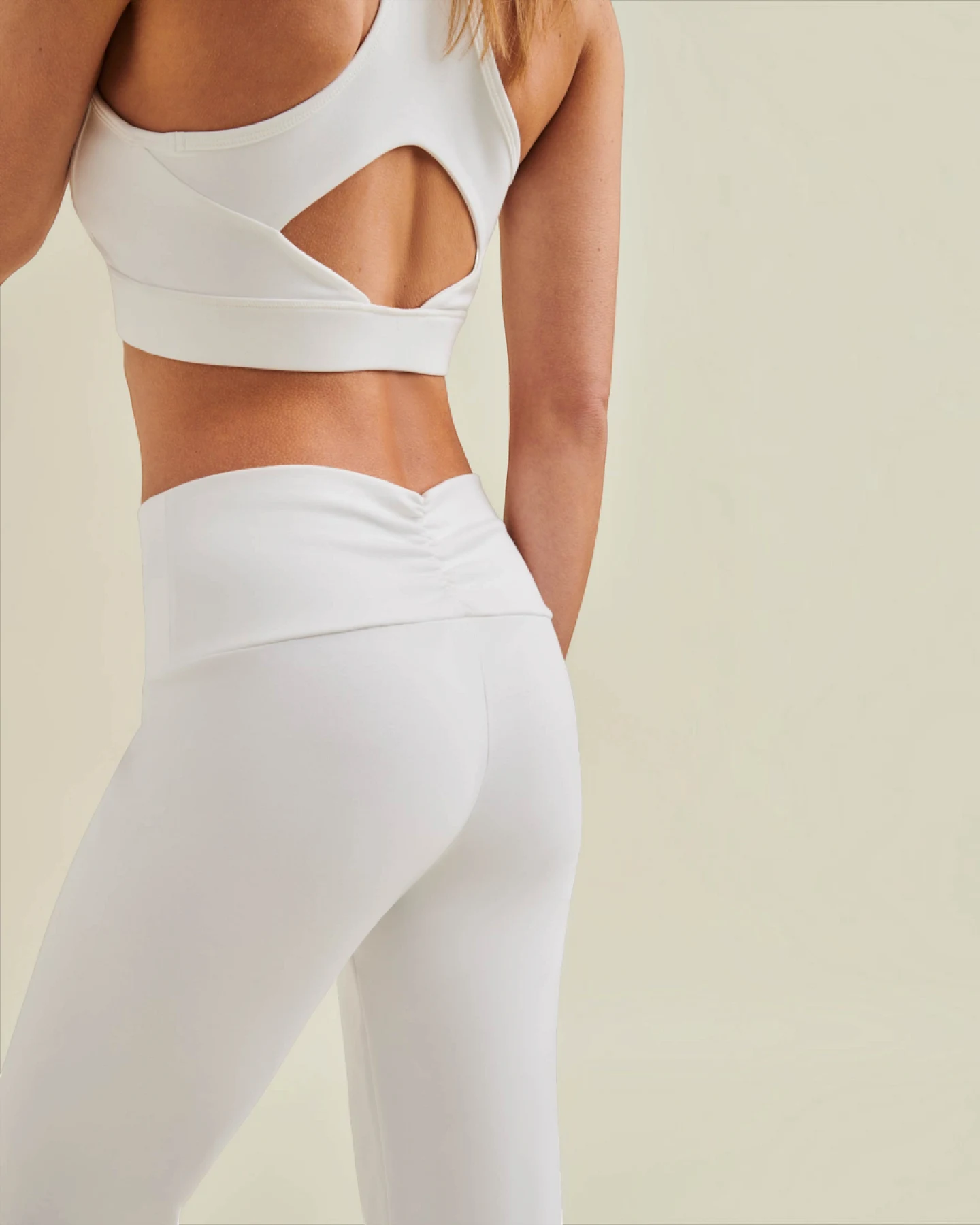 Wellicious Best Yoga Pants - Diamond White – Ansicht 2