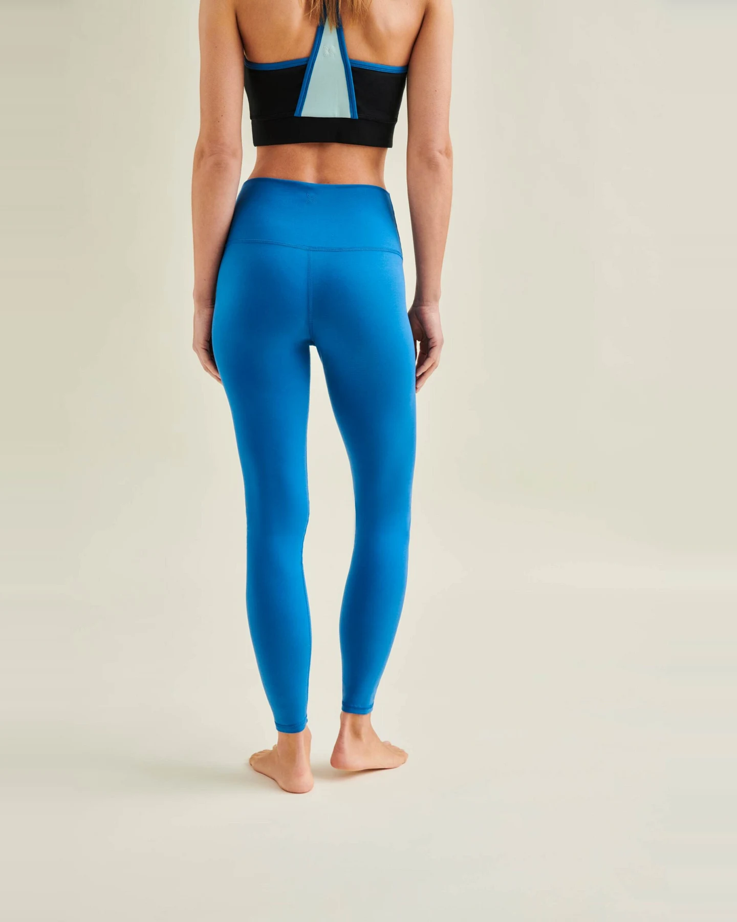 Wellicious Easy Perfect Leggings High Waist - Shoreline Blue M – Ansicht 3