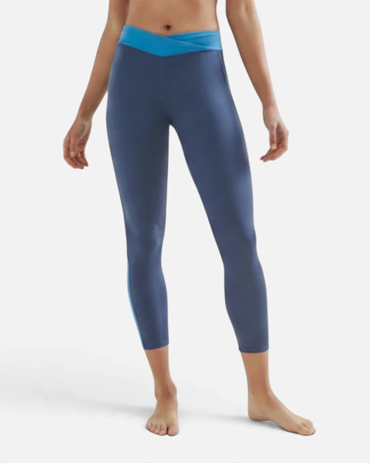 Wellicious 7/8 Dynamic Gym Leggings - Deep Night Blue XL