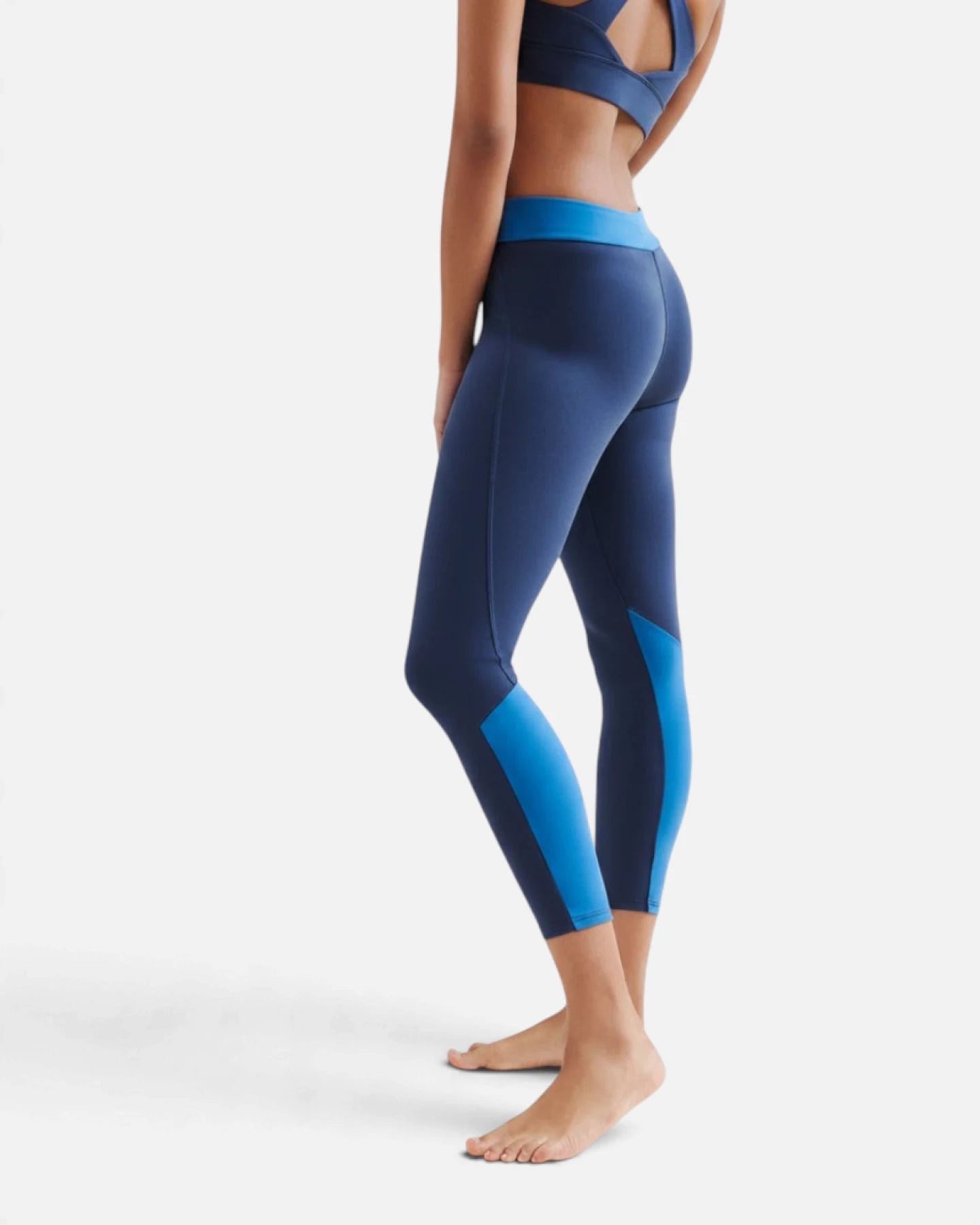 Wellicious 7/8 Dynamic Gym Leggings - Deep Night Blue XL – Ansicht 5