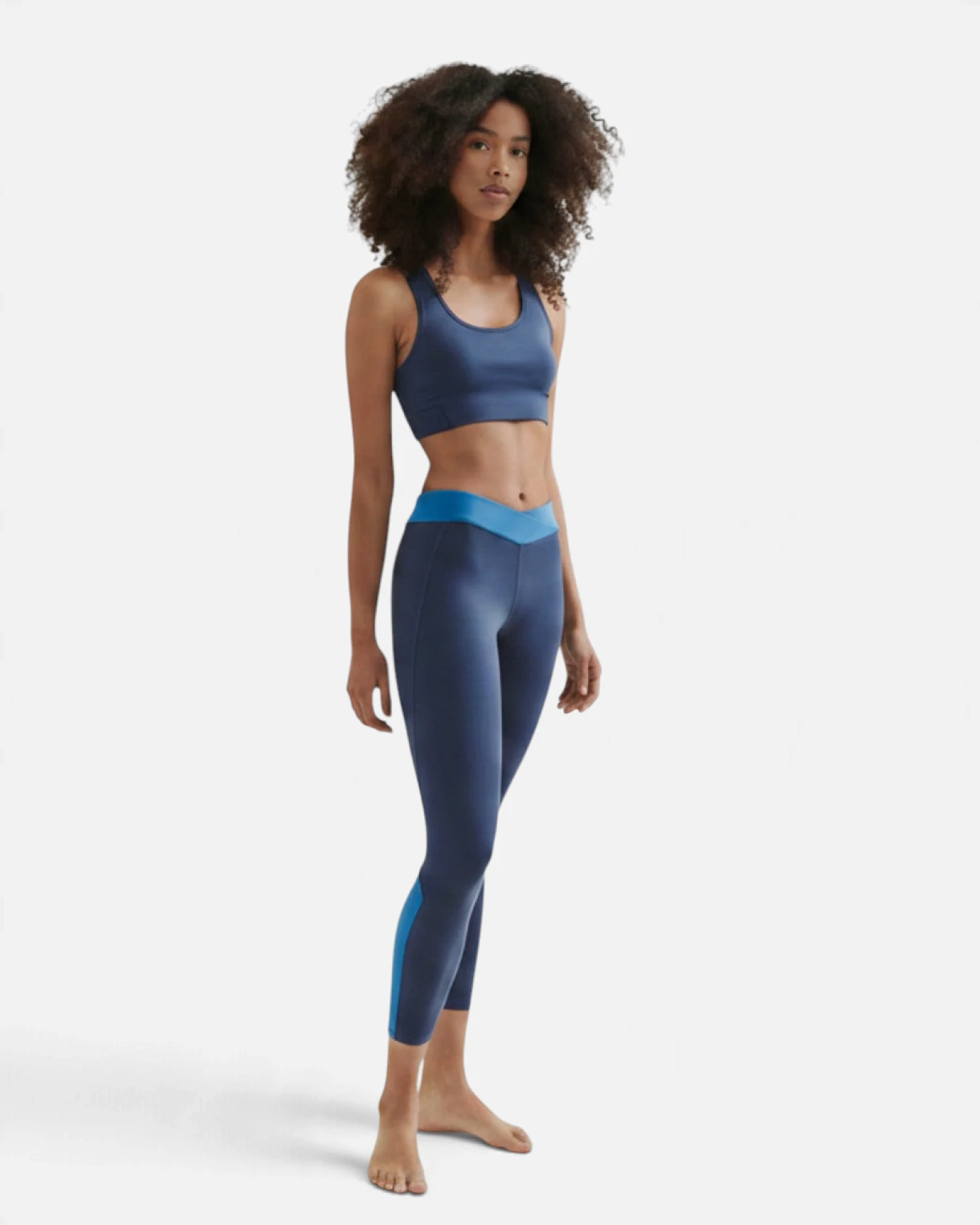 Wellicious 7/8 Dynamic Gym Leggings - Deep Night Blue S – Ansicht 2