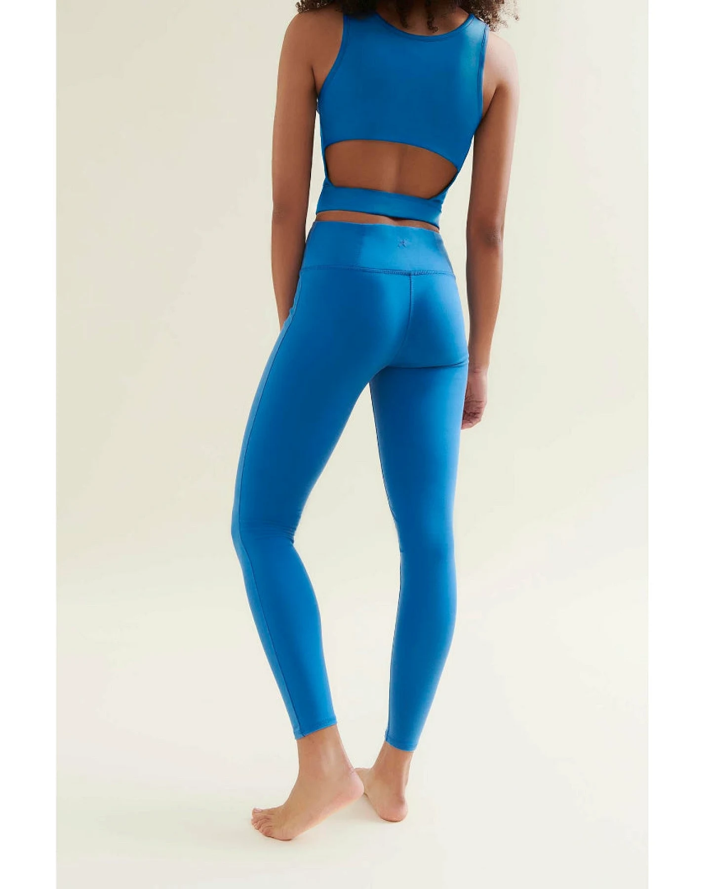 Wellicious 3/4 Crop Top - Shoreline Blue M – Ansicht 2