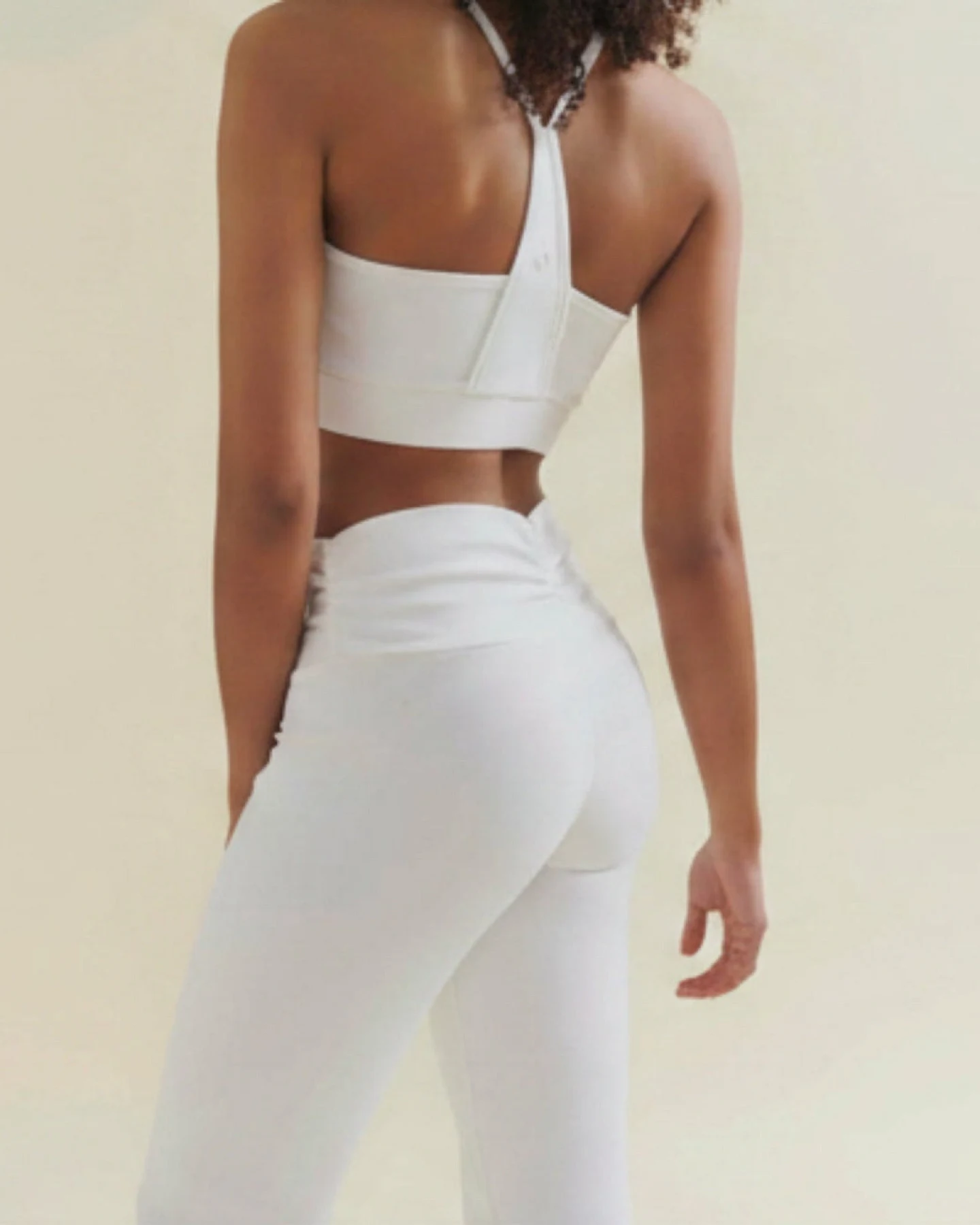 Wellicious Fresher Cropped Tank - Diamond White M – Ansicht 5