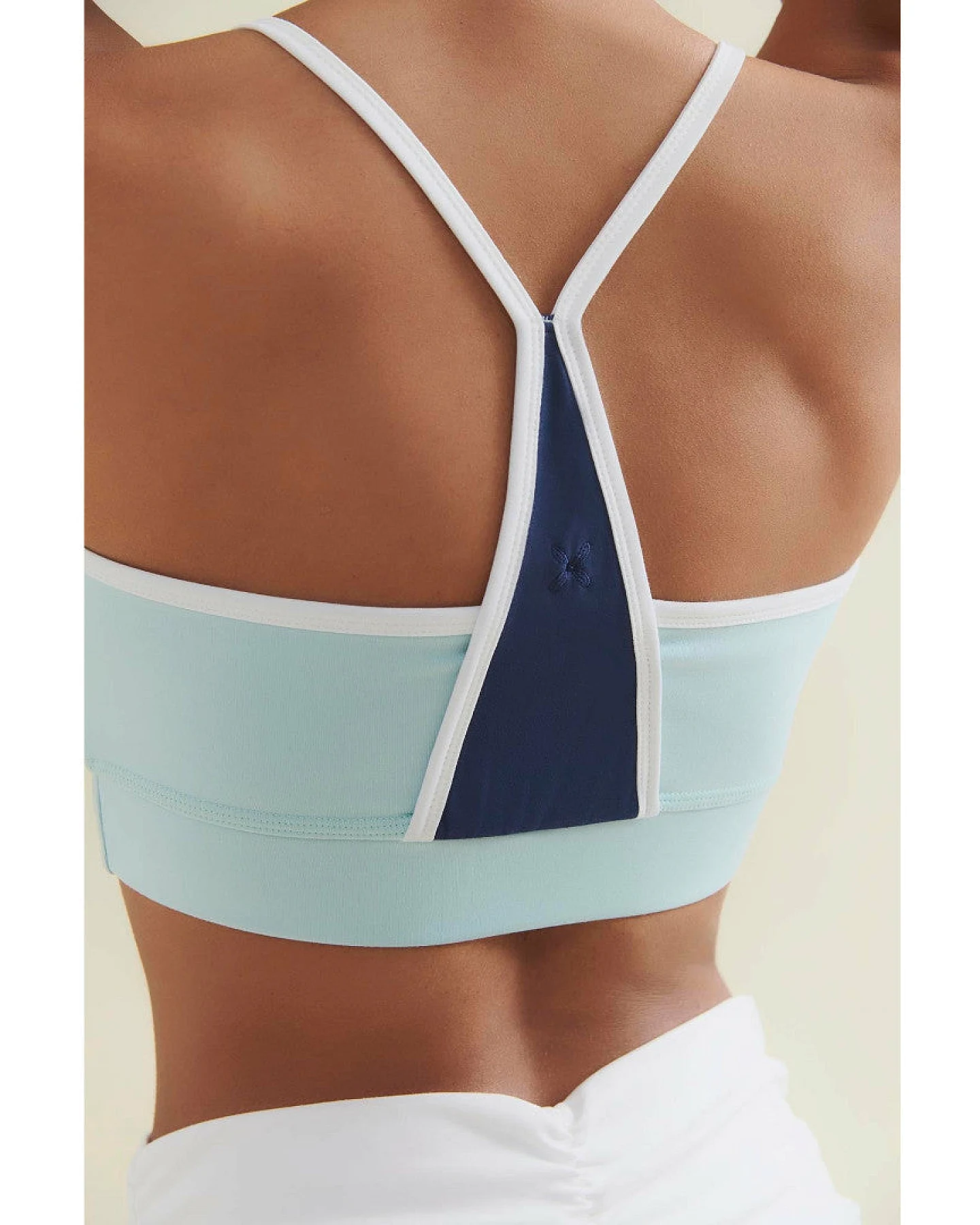 Wellicious Fresher Cropped Tank - Sea Green/Shoreline Blue XS – Ansicht 2