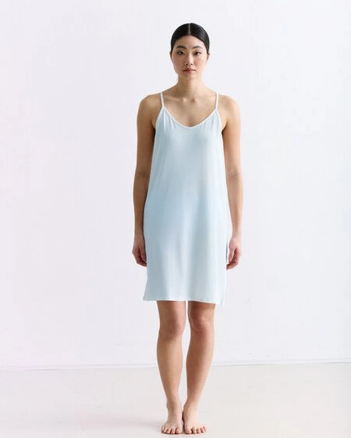 erlich textil Light Touch Trägernachthemd aus weichem Modal, made in Europe