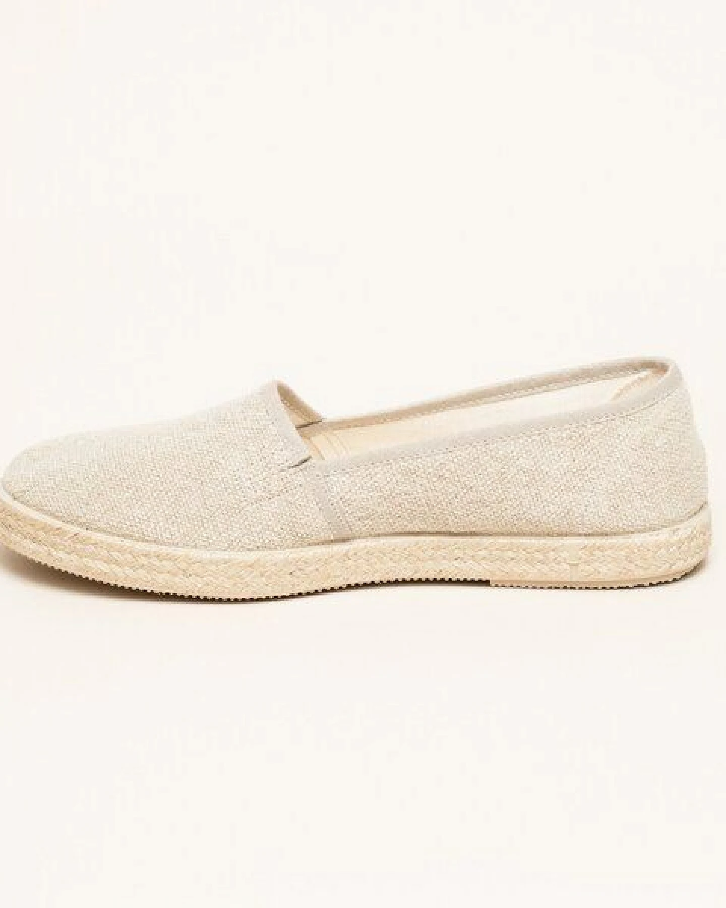 Gottstein Camping Linen-Espadrille aus GRS zertifizierten Leinen für Damen - Nachhaltiger Sommerschuh mit Gummisohle – Ansicht 3