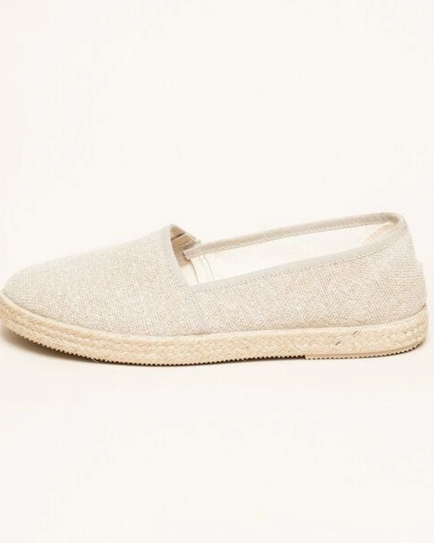Gottstein Camping Linen-Espadrille aus GRS zertifizierten Leinen für Damen - Nachhaltiger Sommerschuh mit Gummisohle – Ansicht 4