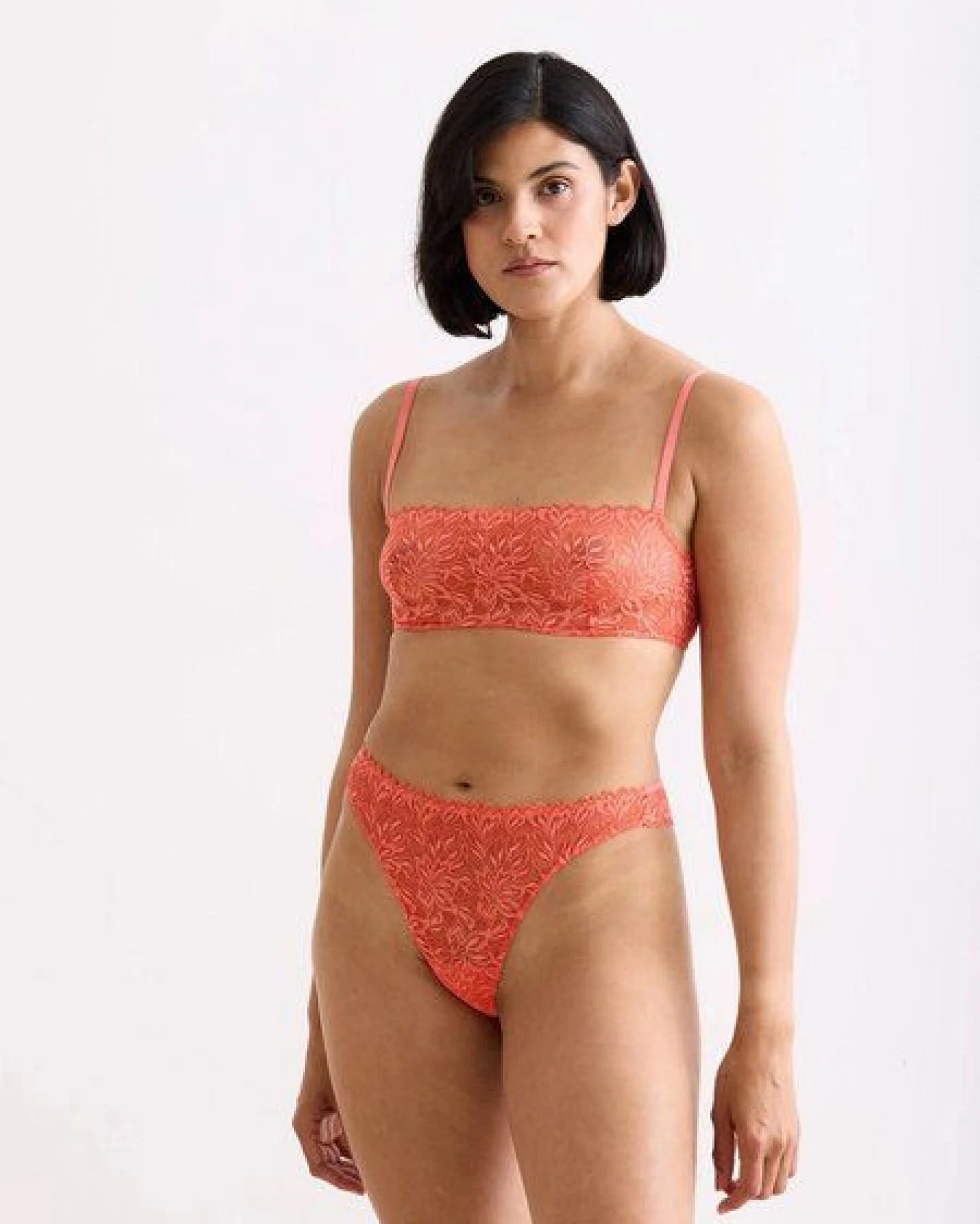 erlich textil Dreamy Lace String mit Spitze, made in Europe – Ansicht 2