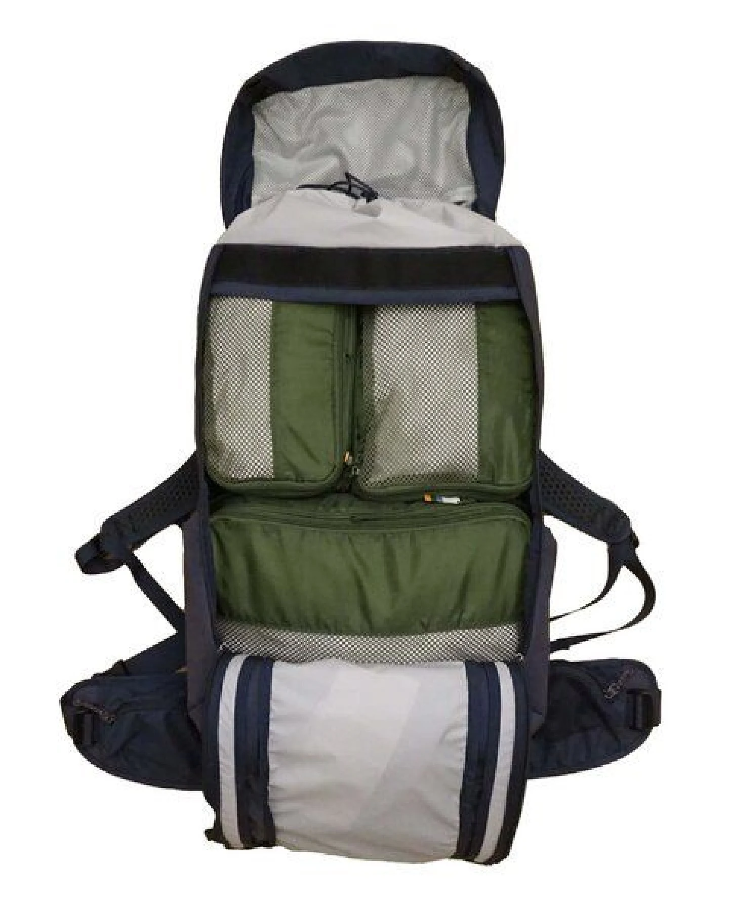 TRAVEL DUDE Packing Cubes, Packtaschen, Packwürfel, Kofferorganizer mit Kompression aus recycelten Plastikflaschen – Ansicht 2