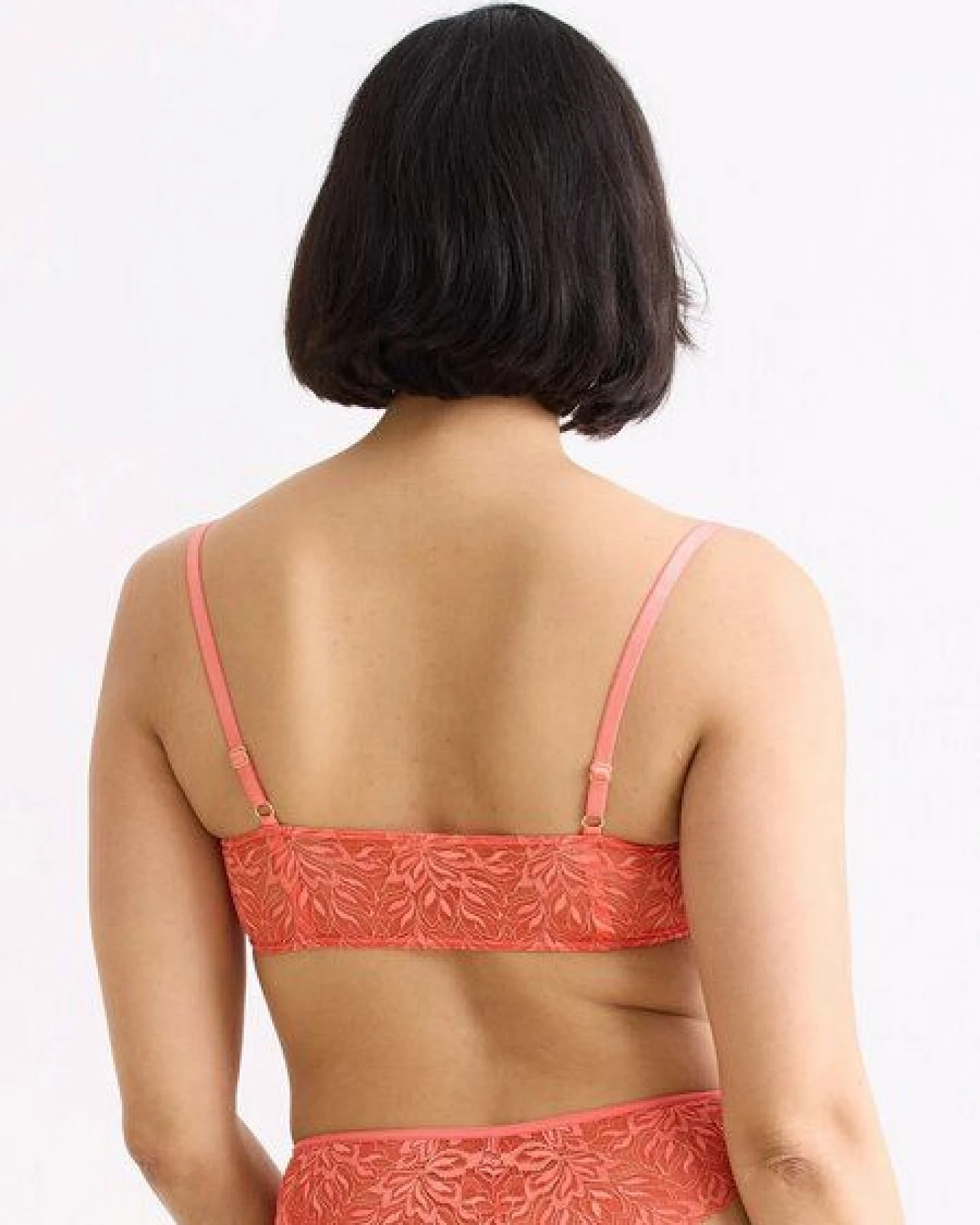 erlich textil Dreamy Lace Bandeau Bralette mit Spitze, made in Europe – Ansicht 2