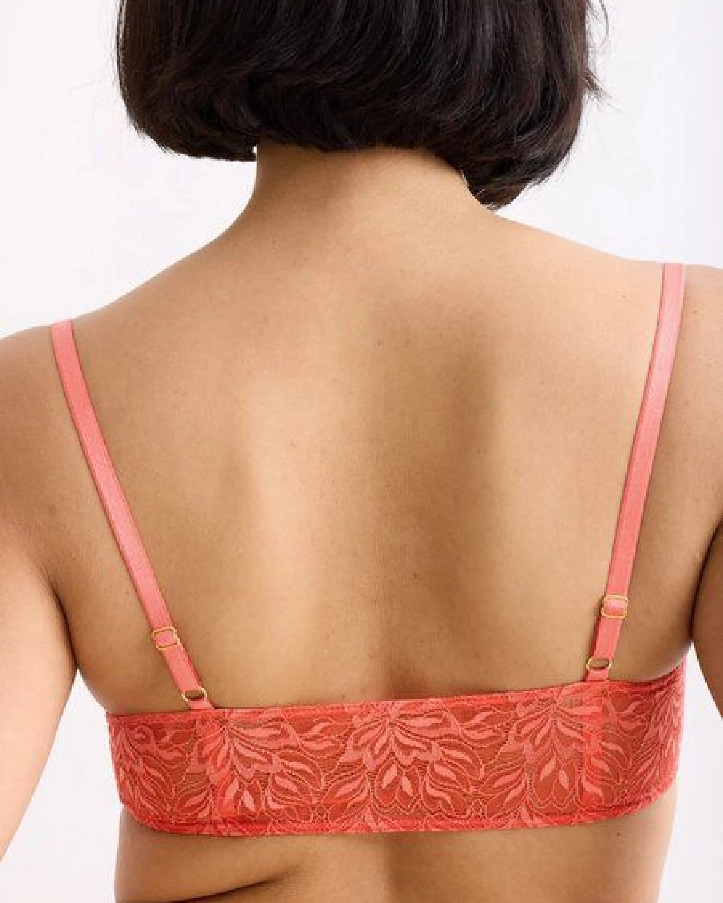 erlich textil Dreamy Lace Bandeau Bralette mit Spitze, made in Europe – Ansicht 4