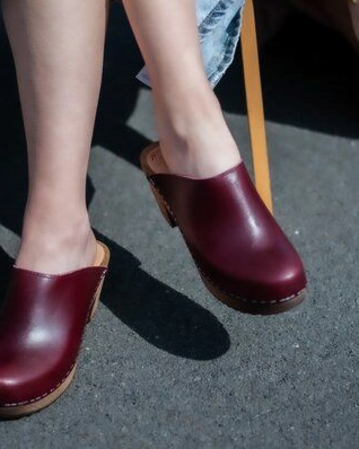 LIV - schwedische Holz Clogs von me&myclogs - high mid heel – Ansicht 3