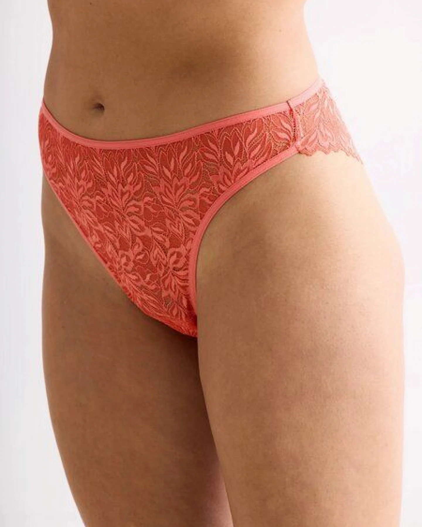 erlich textil Dreamy Lace Brazil Slip mit Spitze, made in Europe – Ansicht 4
